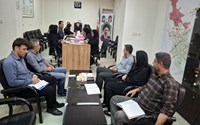 برگزاری جلسه هماهنگی مسئولین مراکز با محوریت ارتقاء شاخص های سلامت مرکز بهداشت 